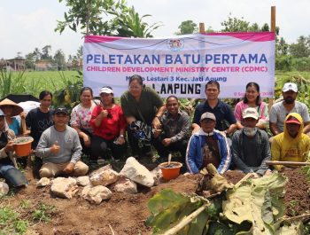 Peletakan Batu Pertama Children Development Ministry Center (CDMC)