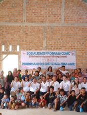 CDMC Gelar Sosialisasi Program dan Pemeriksaan Gigi Gratis bagi Anak-Anak di Lampung Selatan