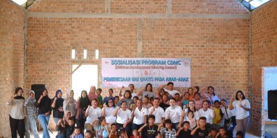 CDMC Gelar Sosialisasi Program dan Pemeriksaan Gigi Gratis bagi Anak-Anak di Lampung Selatan